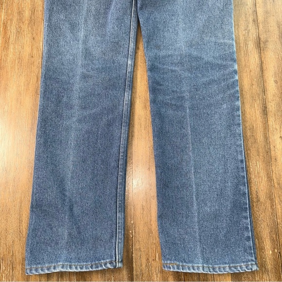 Vintage Levi's 917 Bootcut Jeans 34 x 33 Orange Tag Straight Blue - Picture 12 of 13